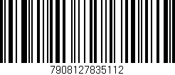 Código de barras (EAN, GTIN, SKU, ISBN): '7908127835112'
