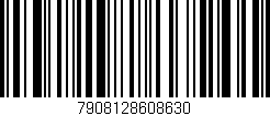 Código de barras (EAN, GTIN, SKU, ISBN): '7908128608630'
