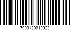 Código de barras (EAN, GTIN, SKU, ISBN): '7908128610022'