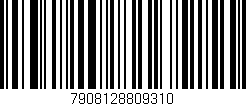 Código de barras (EAN, GTIN, SKU, ISBN): '7908128809310'
