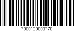 Código de barras (EAN, GTIN, SKU, ISBN): '7908128809778'