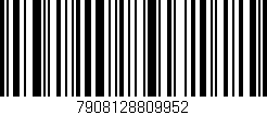 Código de barras (EAN, GTIN, SKU, ISBN): '7908128809952'