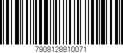 Código de barras (EAN, GTIN, SKU, ISBN): '7908128810071'