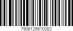 Código de barras (EAN, GTIN, SKU, ISBN): '7908128810262'