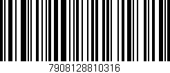 Código de barras (EAN, GTIN, SKU, ISBN): '7908128810316'