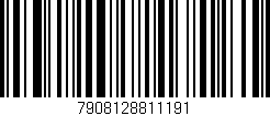Código de barras (EAN, GTIN, SKU, ISBN): '7908128811191'
