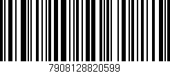 Código de barras (EAN, GTIN, SKU, ISBN): '7908128820599'