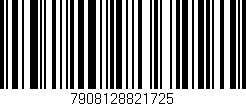 Código de barras (EAN, GTIN, SKU, ISBN): '7908128821725'