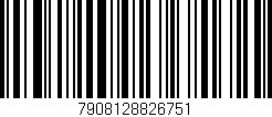 Código de barras (EAN, GTIN, SKU, ISBN): '7908128826751'