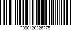 Código de barras (EAN, GTIN, SKU, ISBN): '7908128826775'