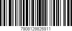 Código de barras (EAN, GTIN, SKU, ISBN): '7908128826911'