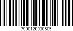 Código de barras (EAN, GTIN, SKU, ISBN): '7908128830505'