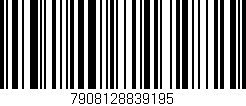 Código de barras (EAN, GTIN, SKU, ISBN): '7908128839195'