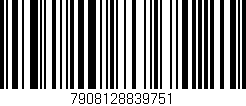 Código de barras (EAN, GTIN, SKU, ISBN): '7908128839751'