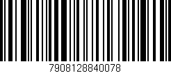 Código de barras (EAN, GTIN, SKU, ISBN): '7908128840078'