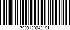 Código de barras (EAN, GTIN, SKU, ISBN): '7908128840191'