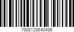 Código de barras (EAN, GTIN, SKU, ISBN): '7908128840498'