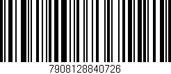 Código de barras (EAN, GTIN, SKU, ISBN): '7908128840726'