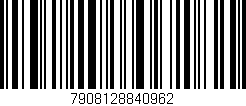 Código de barras (EAN, GTIN, SKU, ISBN): '7908128840962'