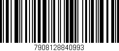 Código de barras (EAN, GTIN, SKU, ISBN): '7908128840993'