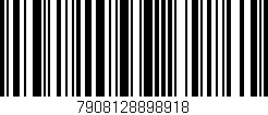 Código de barras (EAN, GTIN, SKU, ISBN): '7908128898918'