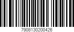 Código de barras (EAN, GTIN, SKU, ISBN): '7908130200426'