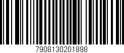 Código de barras (EAN, GTIN, SKU, ISBN): '7908130201898'