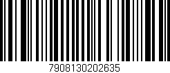 Código de barras (EAN, GTIN, SKU, ISBN): '7908130202635'