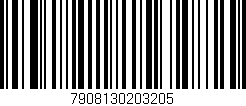 Código de barras (EAN, GTIN, SKU, ISBN): '7908130203205'
