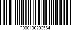 Código de barras (EAN, GTIN, SKU, ISBN): '7908130203564'