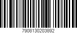 Código de barras (EAN, GTIN, SKU, ISBN): '7908130203892'