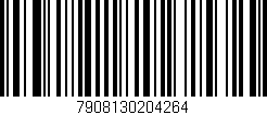 Código de barras (EAN, GTIN, SKU, ISBN): '7908130204264'