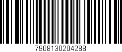 Código de barras (EAN, GTIN, SKU, ISBN): '7908130204288'