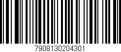 Código de barras (EAN, GTIN, SKU, ISBN): '7908130204301'