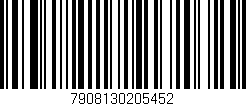 Código de barras (EAN, GTIN, SKU, ISBN): '7908130205452'