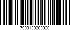 Código de barras (EAN, GTIN, SKU, ISBN): '7908130209320'