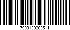 Código de barras (EAN, GTIN, SKU, ISBN): '7908130209511'