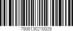 Código de barras (EAN, GTIN, SKU, ISBN): '7908130210029'