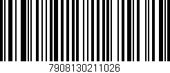 Código de barras (EAN, GTIN, SKU, ISBN): '7908130211026'