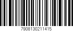 Código de barras (EAN, GTIN, SKU, ISBN): '7908130211415'