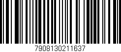 Código de barras (EAN, GTIN, SKU, ISBN): '7908130211637'