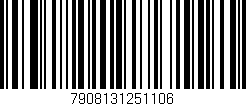 Código de barras (EAN, GTIN, SKU, ISBN): '7908131251106'