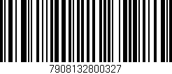 Código de barras (EAN, GTIN, SKU, ISBN): '7908132800327'
