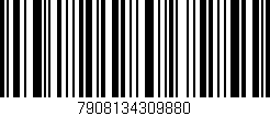 Código de barras (EAN, GTIN, SKU, ISBN): '7908134309880'