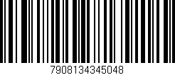 Código de barras (EAN, GTIN, SKU, ISBN): '7908134345048'