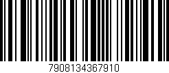 Código de barras (EAN, GTIN, SKU, ISBN): '7908134367910'