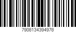 Código de barras (EAN, GTIN, SKU, ISBN): '7908134394978'