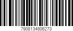 Código de barras (EAN, GTIN, SKU, ISBN): '7908134806273'