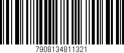 Código de barras (EAN, GTIN, SKU, ISBN): '7908134811321'