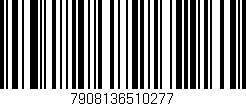 Código de barras (EAN, GTIN, SKU, ISBN): '7908136510277'